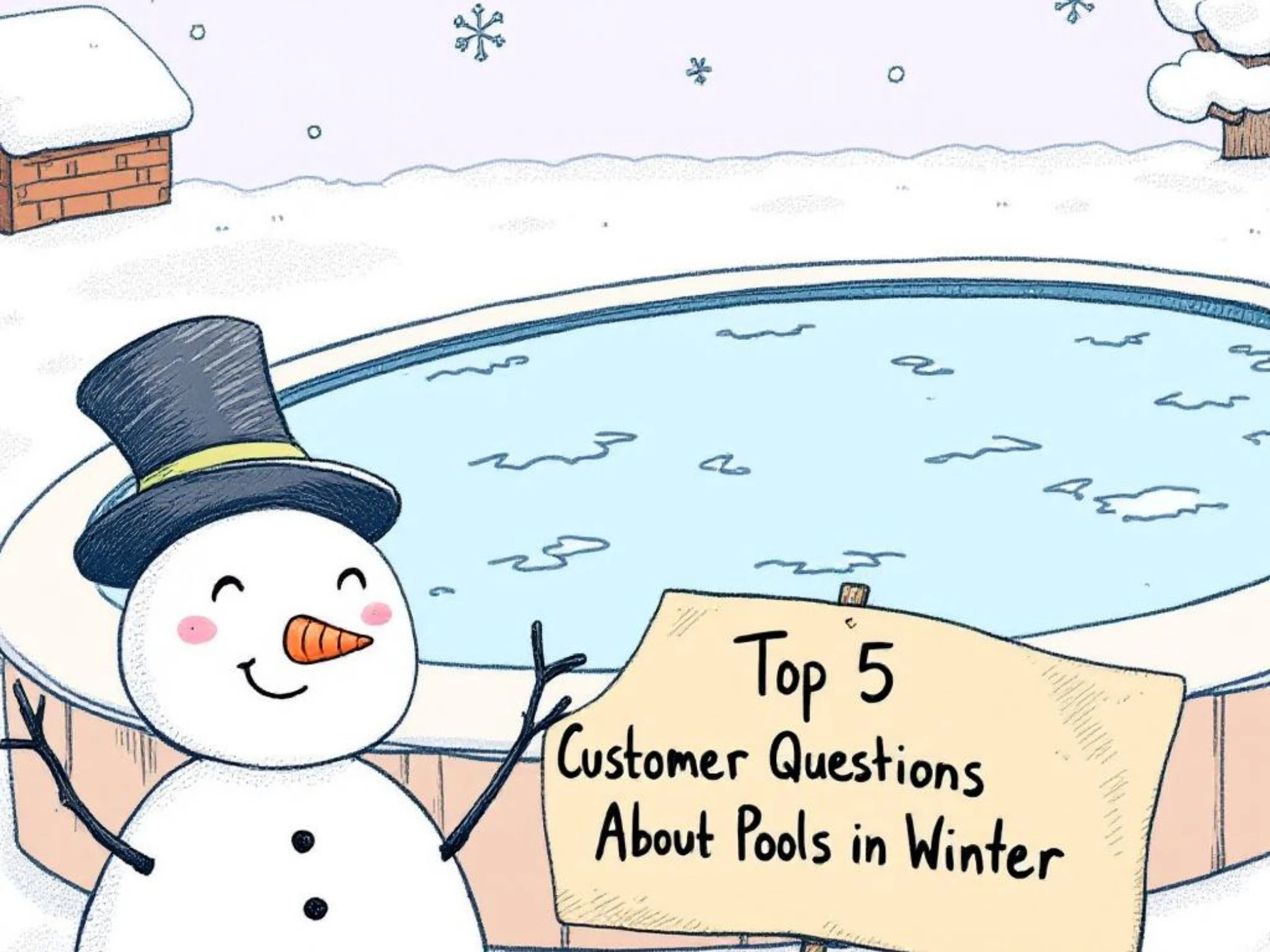 ТОП-5 запитань клієнтів про басейни взимку